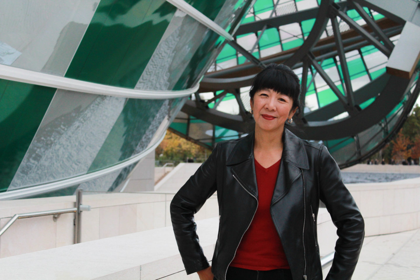 Inspirelle’s Nancy Ing Duclos at the Louis Vuitton Foundation